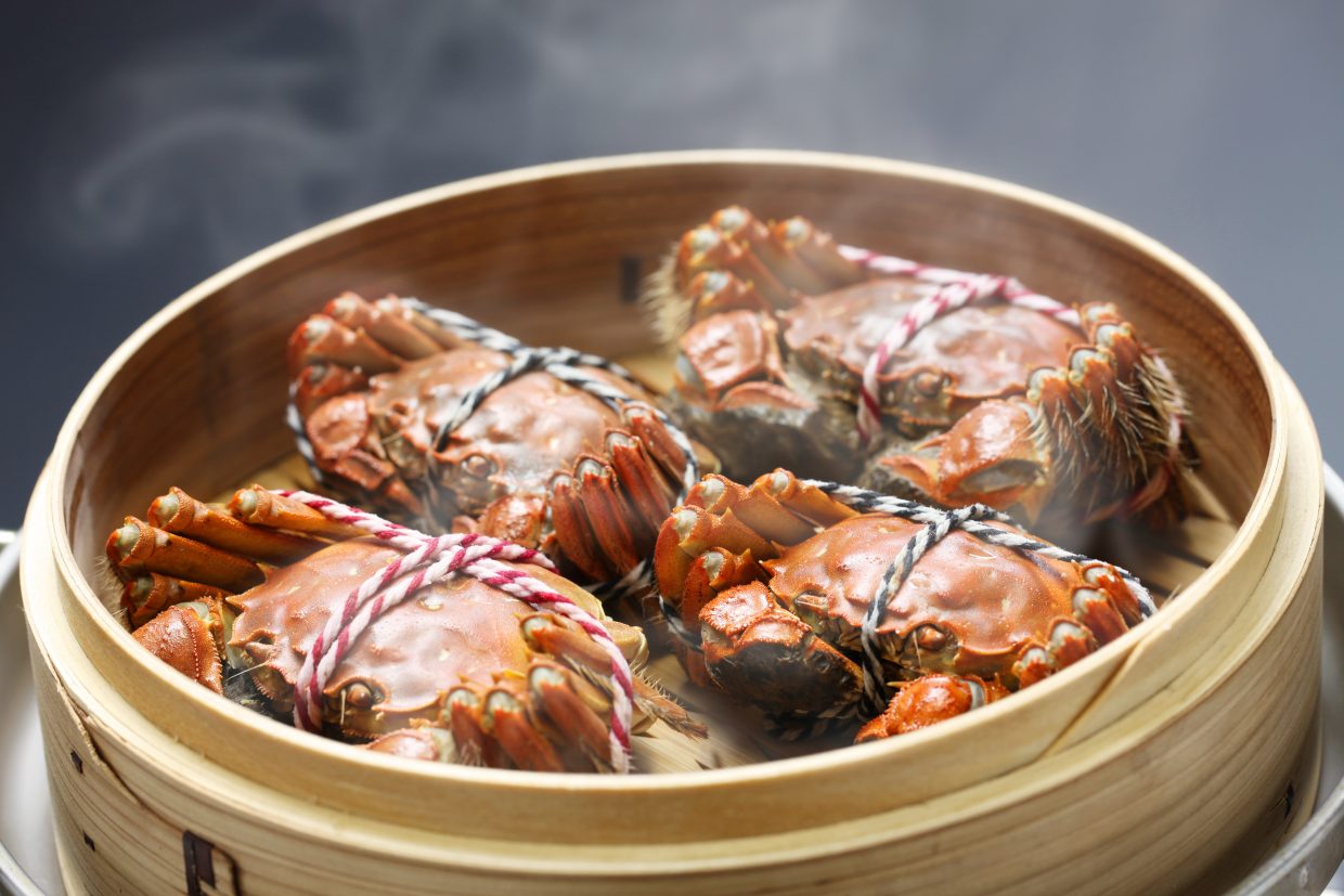 Steaming Shanghai Hairy Crabs Chinese Cuisine Untour Food Tours